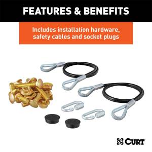 CURT - CURT Custom Tow Bar Base Plate 70106 - Image 7