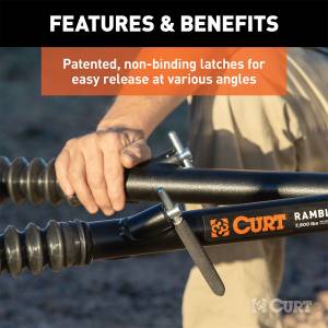 CURT - CURT Rambler Steel RV Tow Bar 70001 - Image 4