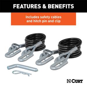 CURT - CURT Rambler Steel RV Tow Bar 70001 - Image 7
