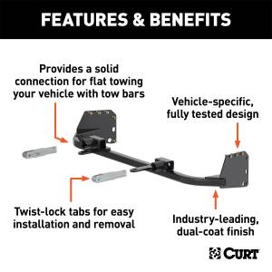 CURT - CURT Custom Tow Bar Base Plate 70108 - Image 2