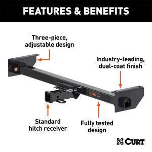 CURT - CURT Class III Adjustable RV Hitch 13701 - Image 2