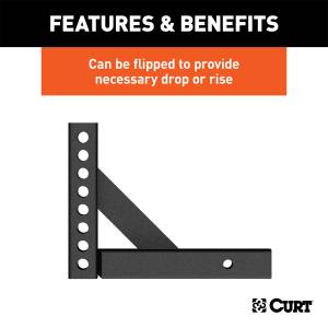 CURT - CURT Adjustable Weight Distribution Shanks 17120 - Image 3