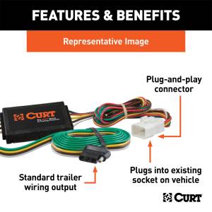 CURT - CURT Custom Wiring Connector 56107 - Image 3