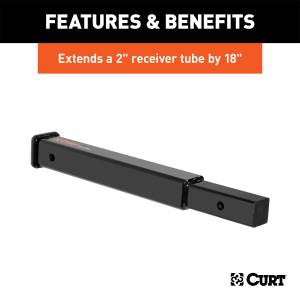 CURT - CURT Receiver Extender 45796 - Image 3