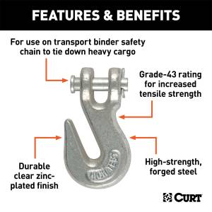 CURT - CURT Clevis Grab Hook 81330 - Image 2