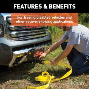 CURT - CURT Vehicle Recovery Strap 83066 - Image 3