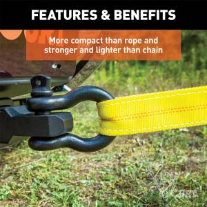 CURT - CURT Vehicle Recovery Strap 83066 - Image 5