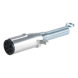 CURT - CURT 7-Way Round Connector Plug w/Spring 58180 - Image 1