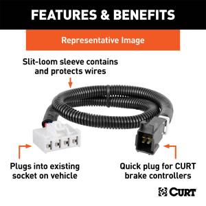 CURT - CURT Brake Control Adapter Harness 51312 - Image 3