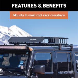 CURT - CURT Roof Mounted Cargo Rack 18115 - Image 5