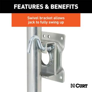 CURT - CURT Swivel Jack 28156 - Image 4