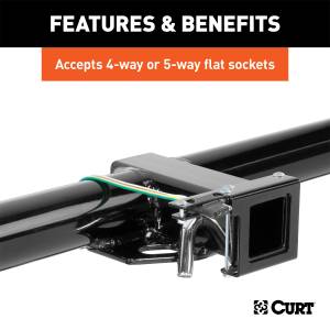 CURT - CURT Trailer Wire Connector Bracket 58001 - Image 3