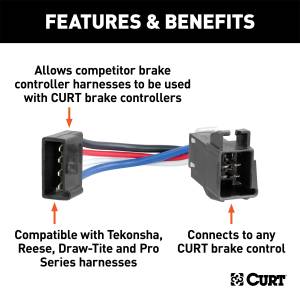 CURT - CURT Brake Control Adapter Harness 51520 - Image 2