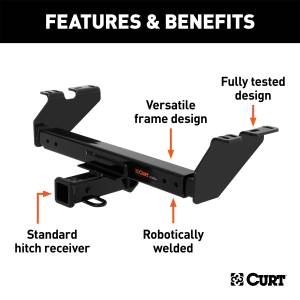 CURT - CURT Universal Trailer Hitch 13900 - Image 2