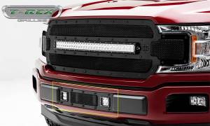 T-Rex Grilles - T-Rex Grilles Stealth Torch Series LED Light Grille 6325791-BR - Image 1