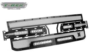 T-Rex Grilles - T-Rex Grilles Stealth Torch Series LED Light Grille 6311261-BR - Image 1