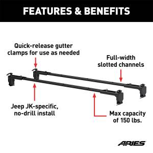 ARIES - ARIES Roof Cargo Bracket 2070450 - Image 4