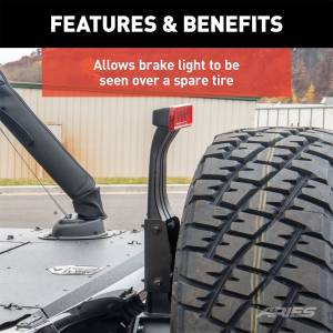 ARIES - ARIES Third Brake Light Extension Bracket 256TBL - Image 4
