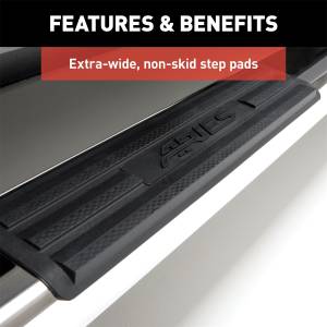 ARIES - ARIES The Standard 6 in. Oval Nerf Bar w/Mounting Brackets 4444033 - Image 7