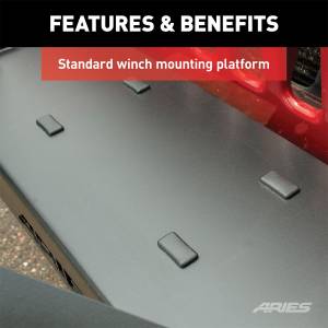 ARIES - ARIES TrailCrusher Front Bumper w/Brush Guard 2186001 - Image 6