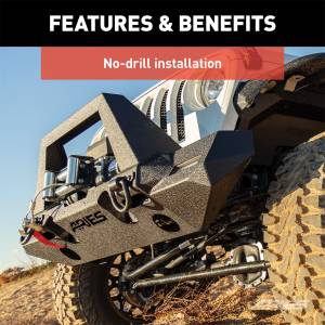 ARIES - ARIES TrailChaser Front Bumper Center Section 2081004 - Image 8
