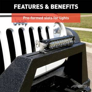 ARIES - ARIES TrailChaser Front Bumper Brush Guard 2081100 - Image 5