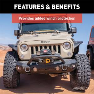 ARIES - ARIES TrailChaser Front Bumper Center Brush Guard 2081252 - Image 6