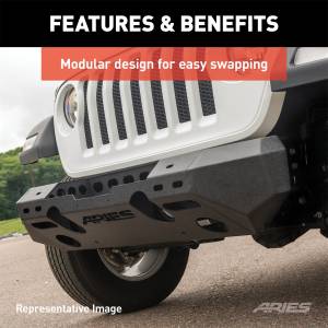 ARIES - ARIES TrailChaser Front Bumper 2082052 - Image 3