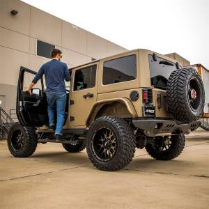 ARIES - ARIES TrailChaser Rear Bumper Side Extensions w/LED Lights 2081223 - Image 2