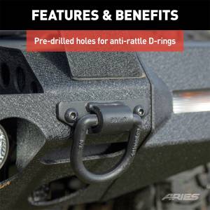 ARIES - ARIES TrailChaser Front Bumper 2082076 - Image 8