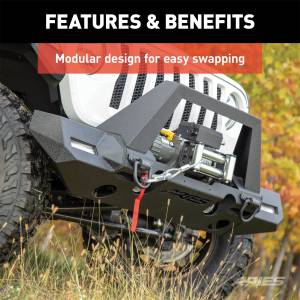 ARIES - ARIES TrailChaser Front Bumper 2082089 - Image 5