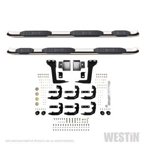 Westin - Westin PRO TRAXX 5 Oval Wheel to Wheel Nerf Step Bars 21-534730 - Image 1