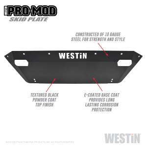 Westin - Westin Pro-Mod Skid Plate 58-71185 - Image 2
