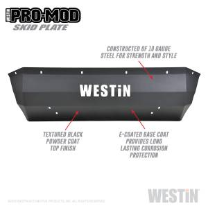 Westin - Westin Pro-Mod Skid Plate 58-71175 - Image 2