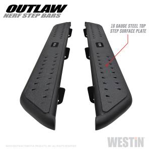Westin - Westin Outlaw Nerf Step Bars 58-53715 - Image 2