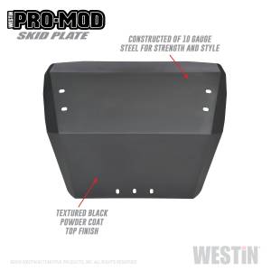 Westin - Westin Outlaw Bumper Skid Plate 58-71085 - Image 1