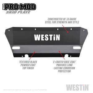 Westin - Westin Pro-Mod Skid Plate 58-71155 - Image 2