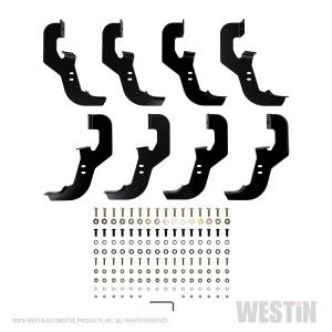 Westin - Westin PRO TRAXX 5 Oval Wheel to Wheel Nerf Step Bars 21-534680 - Image 1