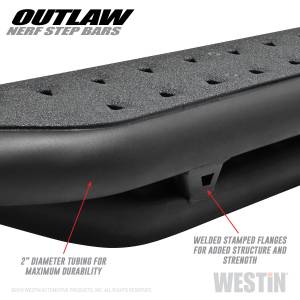 Westin - Westin Outlaw Nerf Step Bars 58-53835 - Image 1