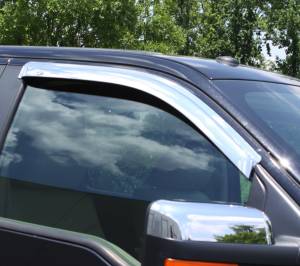 Auto Ventshade - Auto Ventshade Chrome Ventvisor Deflector 2 pc. 682127 - Image 2