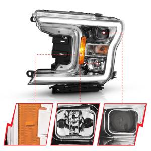 Anzo USA - Anzo USA Projector Headlight Set w/Halo 111468 - Image 3