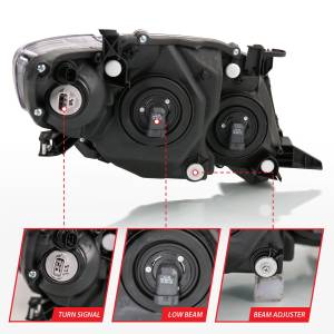 Anzo USA - Anzo USA Crystal Headlight Set 121541 - Image 4