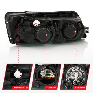 Anzo USA - Anzo USA Projector Headlight Set 121543 - Image 4