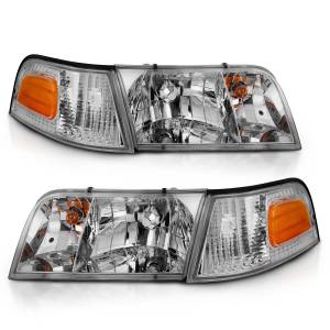 Anzo USA - Anzo USA Crystal Headlight Set 121556 - Image 1