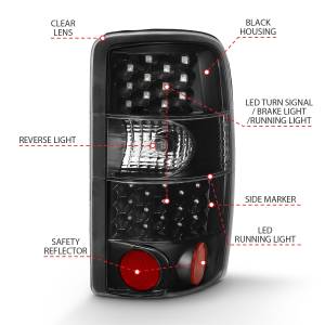 Anzo USA - Anzo USA Tail Light Assembly 311298 - Image 3