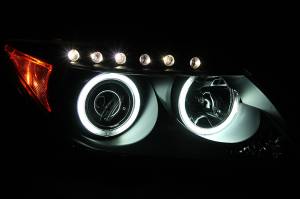 Anzo USA - Anzo USA Projector Headlight Set w/Halo 121119 - Image 3