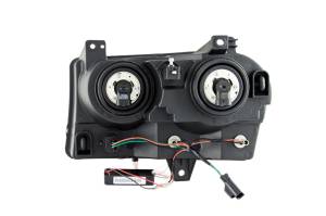 Anzo USA - Anzo USA Crystal Headlight Set w/Halo 121138 - Image 2