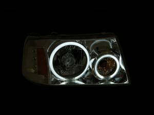 Anzo USA - Anzo USA Crystal Headlight Set w/Halo 111151 - Image 3