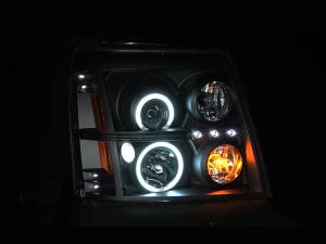 Anzo USA - Anzo USA Projector Headlight Set w/Halo 111175 - Image 3