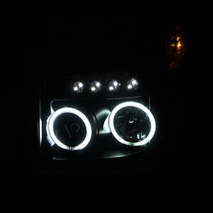 Anzo USA - Anzo USA Projector Headlight Set w/Halo 111271 - Image 3